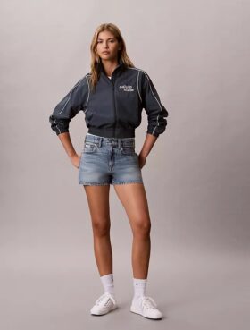 Mini-calções de Denim