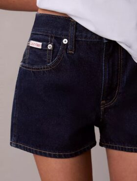 Mini-calções de Denim