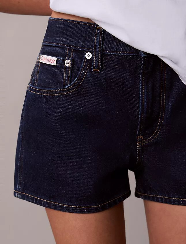 Mini-calções de Denim Mini-calções de Denim