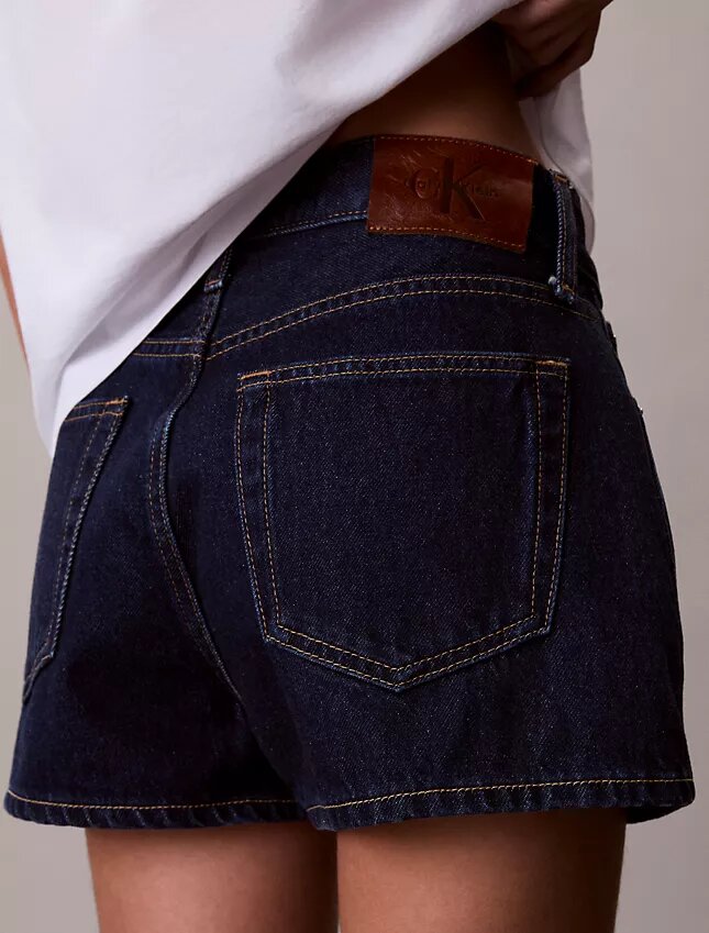 Mini-calções de Denim Mini-calções de Denim