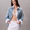 Mini-saia de Denim