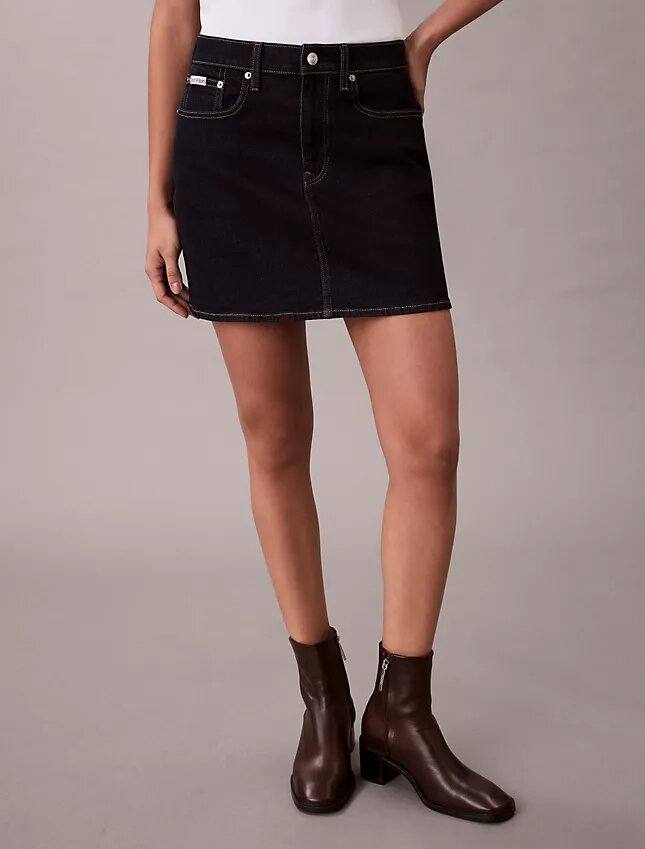 Mini-saia de Denim Mini-saia de Denim