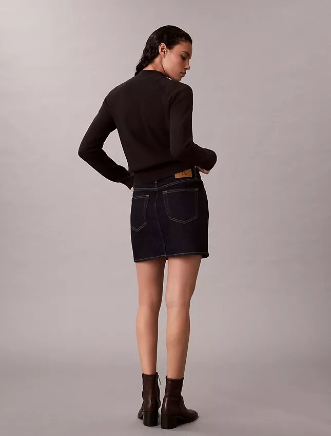 Mini-saia de Denim Mini-saia de Denim