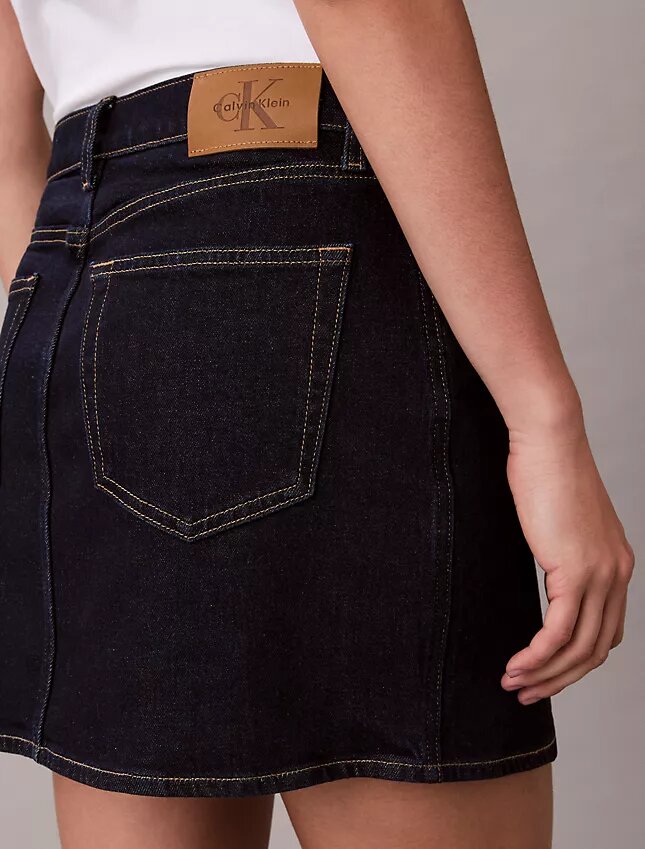 Mini-saia de Denim Mini-saia de Denim