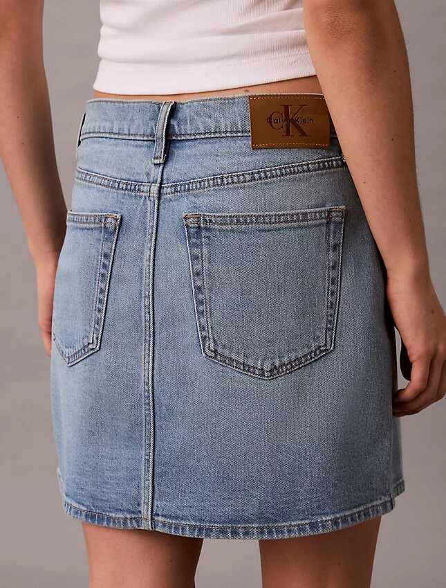 Mini-saia de Denim Mini-saia de Denim