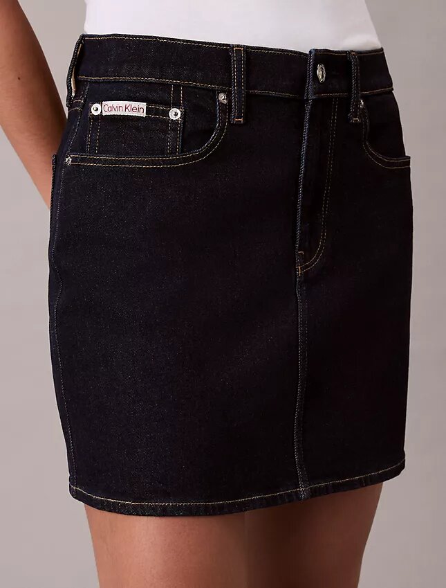 Mini-saia de Denim Mini-saia de Denim