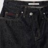 Mini-saia de Denim com cintura assimétrica Mini-saia de Denim com cintura assimétrica