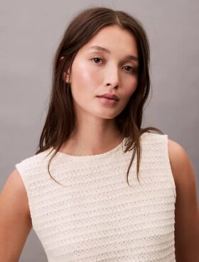 Mini-vestido em croché