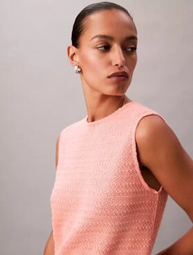 Mini-vestido em croché