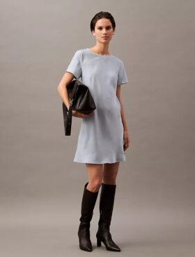 Mini-vestido T-shirt