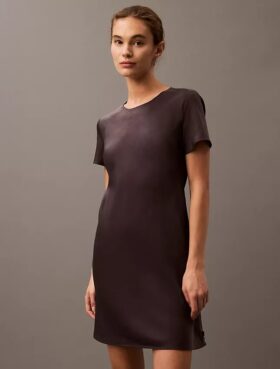 Mini-vestido T-shirt