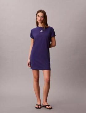 Mini-vestido T-shirt Monologo