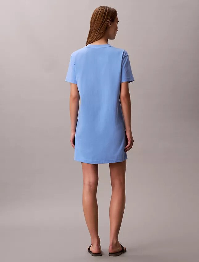 Mini-vestido T-shirt Monologo Mini-vestido T-shirt Monologo