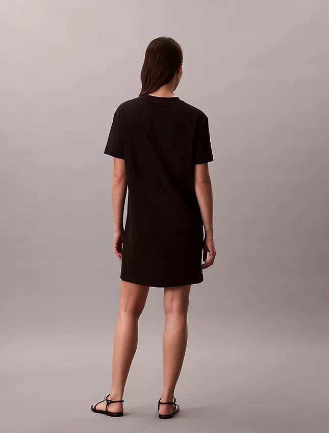 Mini-vestido T-shirt Monologo Mini-vestido T-shirt Monologo