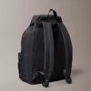 Mochila com aba superior em nylon Mochila com aba superior em nylon