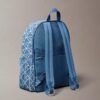 Mochila com logótipo em Denim por toda a superfície Mochila com logótipo em Denim por toda a superfície