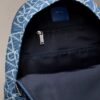 Mochila com logótipo em Denim por toda a superfície Mochila com logótipo em Denim por toda a superfície