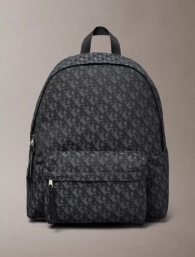 Mochila com logótipo Monogram em toda a superfície