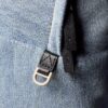 Mochila Denim com logótipo Monogram em ganga Mochila Denim com logótipo Monogram em ganga