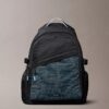 Mochila redonda com frente em malha