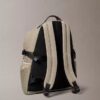 Mochila redonda com frente em malha