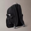 Mochila redonda com frente em malha