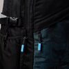 Mochila redonda com frente em malha