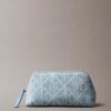 Necessaire Denim com logótipo em todo o tecido Necessaire Denim com logótipo em todo o tecido