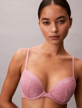 Perfectly Fit Push-Up Plunge Bra em renda com ajuste perfeito Perfectly Fit Push-Up Plunge Bra em renda com ajuste perfeito