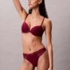 Perfectly Fit Push-Up Plunge Bra em renda com ajuste perfeito Perfectly Fit Push-Up Plunge Bra em renda com ajuste perfeito