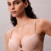Perfectly Fit Push-Up Plunge Bra em renda com ajuste perfeito