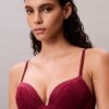 Perfectly Fit Push-Up Plunge Bra em renda com ajuste perfeito Perfectly Fit Push-Up Plunge Bra em renda com ajuste perfeito