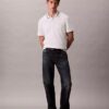 Polo clássico com bico em piqué e Monogram Polo clássico com bico em piqué e Monogram