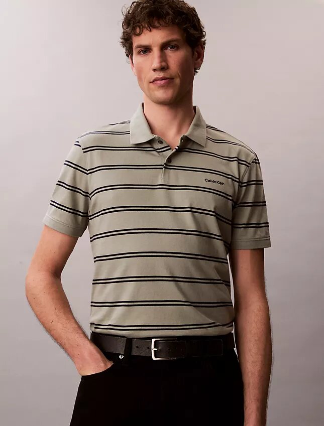 Polo com riscas Liquid Touch Polo com riscas Liquid Touch