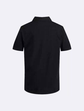 Polo liso em micro piqué para meninos
