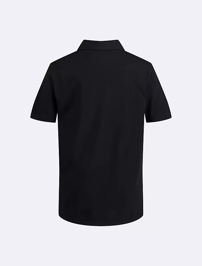 Polo liso em micro piqué para meninos Polo liso em micro piqué para meninos