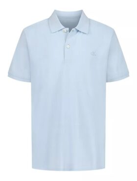 Polo para meninos com Monogram tonal