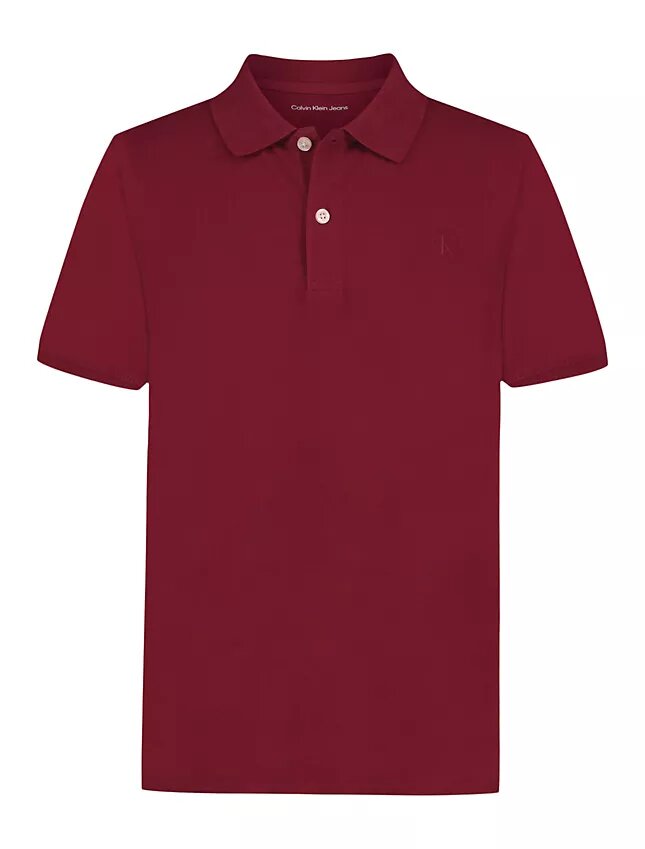 Polo para meninos com Monogram tonal Polo para meninos com Monogram tonal