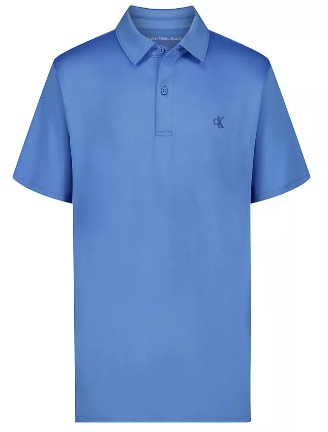 Polo técnico com Monogram para meninos Polo técnico com Monogram para meninos