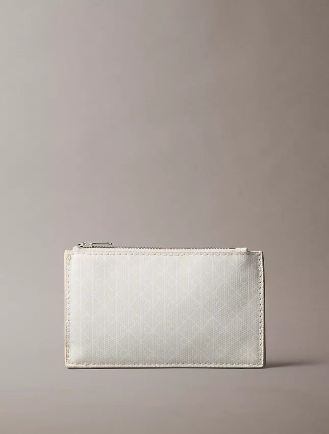 Porta-cartões com fecho superior e logótipo estampado em toda a superfície Porta-cartões com fecho superior e logótipo estampado em toda a superfície