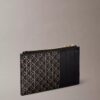 Porta-cartões com fecho superior e logótipo estampado em toda a superfície Porta-cartões com fecho superior e logótipo estampado em toda a superfície