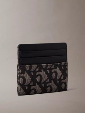Porta-cartões com Monogram em toda a superfície