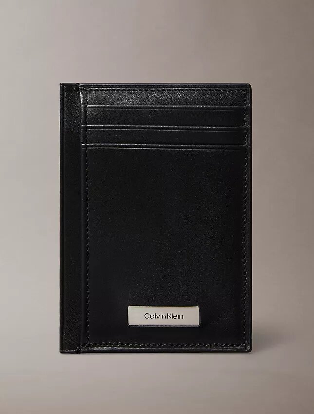Porta-cartões com placa com logótipo Porta-cartões com placa com logótipo