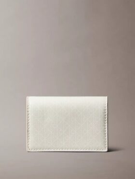 Porta-cartões em acordeão com logótipo estampado Porta-cartões em acordeão com logótipo estampado