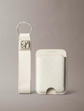 Porta-chaves e porta-cartões com Monogram em toda a superfície