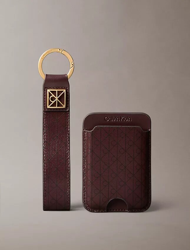 Porta-chaves e porta-cartões com Monogram em toda a superfície Porta-chaves e porta-cartões com Monogram em toda a superfície