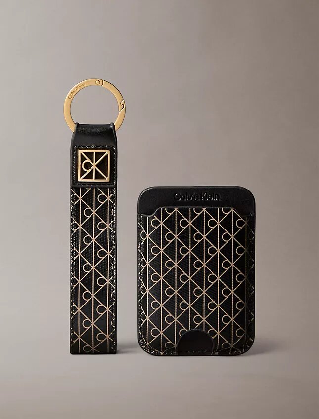 Porta-chaves e porta-cartões com Monogram em toda a superfície Porta-chaves e porta-cartões com Monogram em toda a superfície