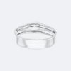 Pulseira articulada com forma fluida e escultural Pulseira articulada com forma fluida e escultural