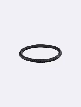 Pulseira com contas curvas