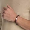Pulseira com contas curvas Pulseira com contas curvas
